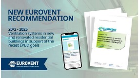 Foto de Eurovent publica una nueva recomendacin sobre sistemas de ventilacin en edificios residenciales