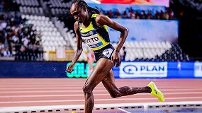 Foto de Stella Rutto se une al equipo de lite de atletas Joma
