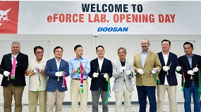 Foto de Doosan Bobcat inaugura eFORCE LAB, su centro de I+D de bateras