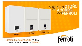 Ferroli lanza nueva promocin para instaladores de cara a la campaa de otoo