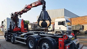 Foto de Derichebourg Espaa refuerza su flota con tres nuevos equipos Palfinger para el reciclaje y transporte pesado