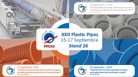 Foto de Molecor presentar la tubera TR6 en la Conferencia Plastic Pipes XXII en Varsovia