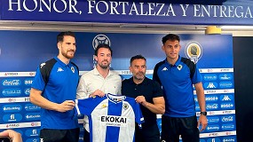 Foto de Ekokai, patrocinador principal del Hrcules CF para la temporada 2025/26