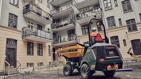 HG lanza el E3000: un dumper 100% elctrico de 3 toneladas con 12 horas de autonoma