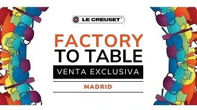 Foto de Le Creuset trae por primera vez a España ‘Factory to Table’, su mayor venta con descuentos