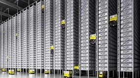 Foto de Ssi Schaefer presenta en la feria Logistics &amp; Automation el nuevo sistema RackBot Elevate
