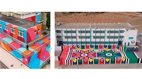 Foto de Bellvitge se llena de color con el proyecto solidario de Bruguer y Boa Mistura