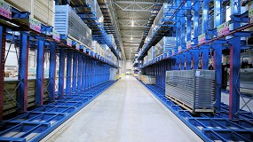 Estanteras cantilver y de paletizacin Ohra para almacn de expedicin Kardex