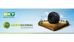 Foto de S. Jos Pneus em destaque na Agroglobal 2025 com a BKT