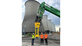 Foto de Epiroc, protagonista en el desmantelamiento del bloque F de la histrica central trmica de Scholven, en Alemania