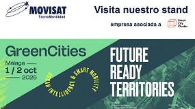 Foto de MOVISAT participar en GreenCities junto a Smart City Cluster