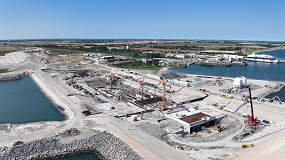Las gras Liebherr ayudan a mantener el ritmo de la construccin del tnel del 'Cinturn de Fehmarn'