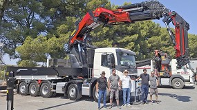 Foto de Transportes Prez Monzn apuesta por la gra articulada PK 1650 TEC de Palfinger
