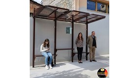 Foto de Sant Quirze de Besora apuesta por la instalacin de marquesina de autobs Conviviale
