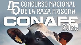 Foto de Unos 300 animales inscritos en el 45 Concurso Nacional de la Raza Frisona CONAFE 2025