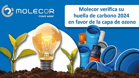 Foto de Molecor verifica su huella de carbono 2024 en favor de la capa de ozono