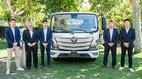 Foton y Grupo Acendix presentan en Madrid la nueva gama Aumark 7,5TN en versi�n di�sel y 100% el�ctrica