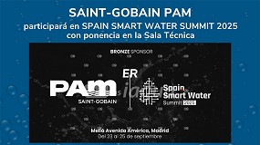 Foto de Saint-Gobain PAM participar en el Spain Smart Water Summit 2025 con ponencia en la sala tcnica