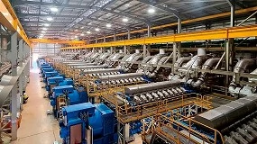 Foto de Alimentación de Centros de Datos independiente de la red. Siempre disponible.