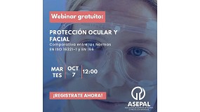 Foto de Asepal organiza un webinar sobre las normas EN ISO 16321-1 y EN 166 de proteccin ocular y facial