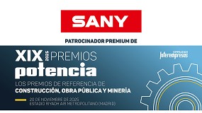 Sany, patrocinador premium de los XIX Premios Potencia