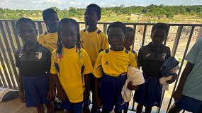 Foto de Jhayber refuerza su comprimiso social colaborando con una asociacin en Togo