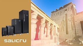 Salicru garantiza la calidad del suministro en las pirmides de Guiza y los templos de Luxor