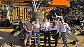 Reciclajes Olmedo adquiere la primera Liebherr LH 50 M High Rise