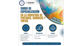 Anque y Asefapi convocan un curso de especializacin en la industria de pinturas, barnices y tintas