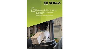 SIGNUS lanza una gua pionera sobre materiales circulares con neumtico reciclado en edificacin