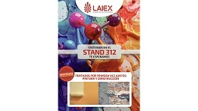 Foto de LAIEX irrumpe en Paint &amp; Coatings 2025 con una estrategia para pintura y construcción