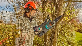 Foto de Gardena lanza la nueva motosierra elctrica con batera PowerSaw 250/18W