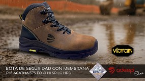 Foto de Nueva bota de seguridad con membrana Agatha de Adeepi: alto rendimiento y confort prolongado