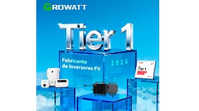Foto de Growatt reconocida como proveedor de inversores fotovoltaicos de Tier 1 por S&P Global