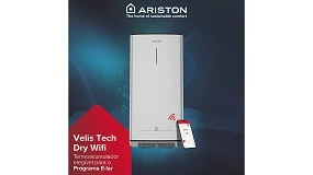 Foto de Velis Tech Dry WiFi da ARISTON: a soluo para aquecer a gua da sua casa