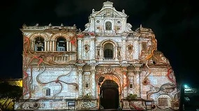 Foto de La tecnología de proyección de Christie ilumina el Festival de la Luz de Antigua Guatemala 2025