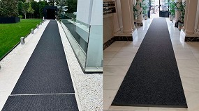 Alfombras de entrada que evitan resbalones, tropiezos y cadas en das lluviosos