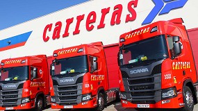Foto de Carreras Grupo Logstico refuerza su flota con 104 nuevos camiones Scania ms sostenibles y seguros