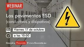 Foto de Webinar técnico sobre pavimentos continuos de resina ESD para entornos críticos