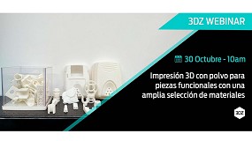 Foto de 3DZ presenta en un webinar la impresora 3D industrial TPM3D S260