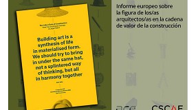 El CSCAE coordina un estudio europeo para mejorar la competencia profesional de los arquitectos en el sector de la construccin