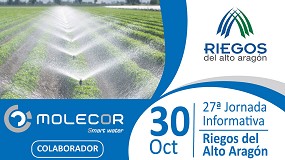 Molecor, empresa colaboradora de la 27 Jornada Informativa de Riegos del Alto Aragn