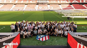 Deceuninck organiza su gran Deceuninck Day en el estadio del Atltico de Madrid junto a ms de 130 clientes y partners