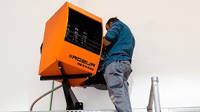 Aerotermos Robur Next-R, la nueva apuesta de Salvador Escoda para la calefaccin industrial