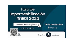 Foto de ANEDI celebra su Foro de impermeabilizacin el prximo 19 de noviembre