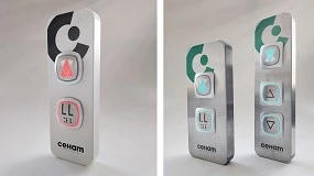Foto de Ceham presenta su nueva serie de botoneras de pasillo Surface
