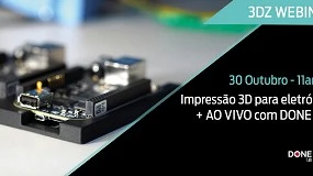Foto de 3DZ realiza webinar sobre aplicaes de impresso 3D em eletrnica funcional