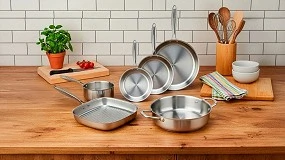 Foto de Vita3, la nueva colección de sartenes de acero inoxidable Triply de Fackelmann