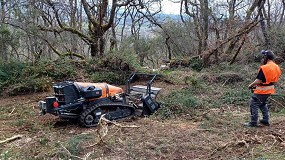 Energreen Ib�rica culmina con �xito un ensayo de desbroce en condiciones extremas