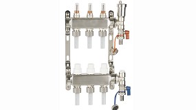 Colectores de acero inoxidable para suelo radiante de Genebre